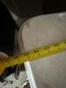 Curved White Marble Tabletop Piece - 4