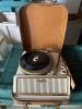 Steelman Model 420 Portable Record Player with Twin Speakers