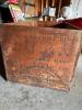 Large Antique Wooden Advertising Crate - 2