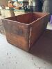 Large Antique Wooden Advertising Crate - 4