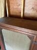 Wood Pie Safe Cabinet with Screen Panel Door with Contents - 3