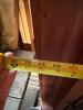 Wood Pie Safe Cabinet with Screen Panel Door with Contents - 16