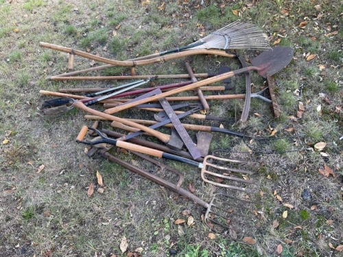 Assorted Vintage Garden and Farm Tools