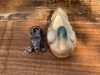 Ceramic Animal Figurine Planters: Duck and Dachshund - 2