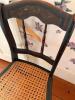 Pair of Wood Side Chairs With Cane Seat - 5