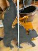 Painted Plywood Halloween Witch and Black Cat Yard Decorations - 4