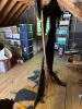 Painted Plywood Halloween Witch and Black Cat Yard Decorations - 6