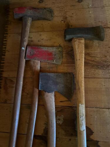 Vintage Axes and Hatchet