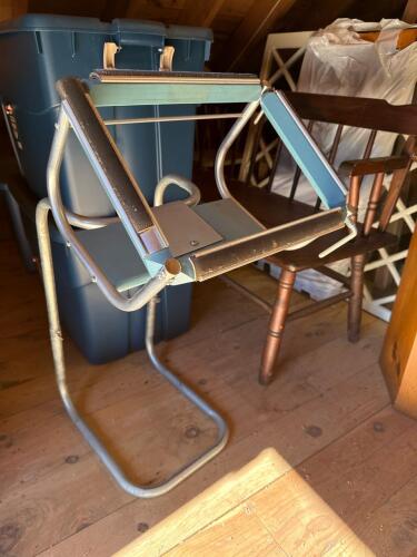 Vintage Puritan Rug Hooking Frame on Stand