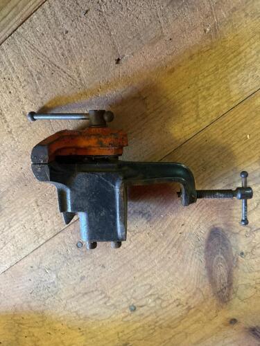 Vingage Stanley Clamp-On Table Vise