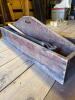 Rustic Wooden Tool Caddy with Dividers - 3
