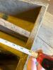 Rustic Wooden Tool Caddy with Dividers - 8