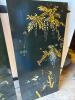 Pair of Asian-Style Lacquered Floral Art Panels - 6