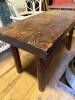 Wooden Bench and Two Wicker Chairs - 4
