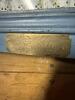 Antique Wall Cabinet With Brass Presentation Plate - 6