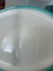 Pyrex Snowflake Blue Divided Casserole Dish With Lid - 4