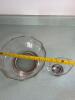 Glass Bowl and Gravy Boat with Silver-Plated Bases - 4