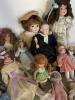 Porcelain Dolls Large Lot - 2