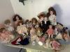 Porcelain Dolls Large Lot - 6