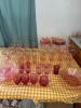 Assorted Pink Depression Glassware