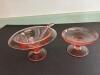 Assorted Pink Depression Glassware - 4