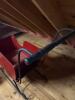 Antique Red Wood and Iron Sled - 2