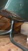 Antique School Desks with Cast Iron Bases - 5