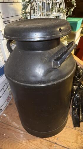 Vintage United Farmers of New England Metal Milk Can