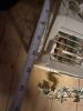 White Decorative Birdcage With Artificial Ivy and Lights - 7