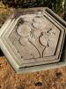 Concrete Bird Bath with Lily Pad - 2