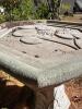 Concrete Bird Bath with Lily Pad - 3