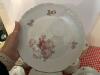 Porcelain Dinnerware Set With Floral and Gilt Rim - 4