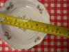 Porcelain Dinnerware Set With Floral and Gilt Rim - 15