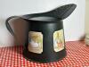 Hand-Painted Metal Pitcher With Beatrix Potter-Style - 2