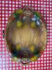 Wooden Owl Plaque, Owl Napkin Holder, Embossed Leaf Tray - 2