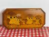 Wooden Owl Plaque, Owl Napkin Holder, Embossed Leaf Tray - 6