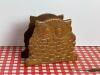 Wooden Owl Plaque, Owl Napkin Holder, Embossed Leaf Tray - 10