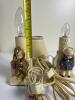 Pair of Figural Child Motif Table Lamps With Shades - 3