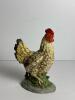 Rooster and Chicken Figurines in Country-Style Motif - 5