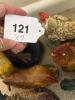 Rooster and Chicken Figurines in Country-Style Motif - 7