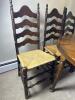 Dining Chairs and Oval Extension Table - 7