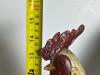Metal Rooster Sculpture Folk Art-Style - 3