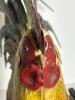 Metal Rooster Sculpture Folk Art-Style - 5