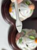 Lenox Porcelain Jam Jars With Spoons on Wooden Stand - 3