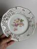 Schumann Arzberg Germany Reticulated Plates, Creamer, and Bowl - 3