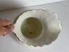 Victorian-Style White Ceramic Pitcher with Gilt Rim - 4