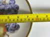 7.5" Porcelain Plates With Fruit Motif and Gold Rim - 5