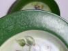 Porcelain Plates Hand Painted Floral by Beverly Miller in Case - 5