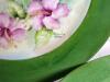 Porcelain Plates Hand Painted Floral by Beverly Miller in Case - 9