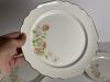 W. S. George Lido White Floral Dinner Plates - 2